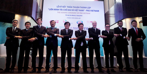 9 công ty bắt tay thành lập liên minh tái chế bao bì Việt Nam 4