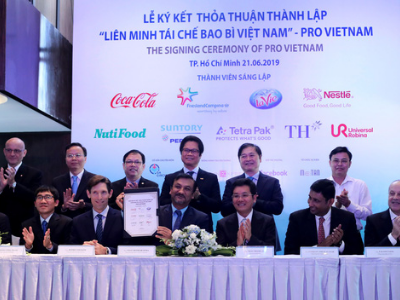 9 công ty bắt tay thành lập liên minh tái chế bao bì Việt Nam