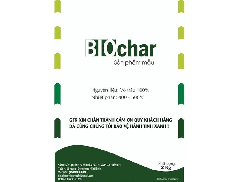 Biochar sản phẩm mẫu